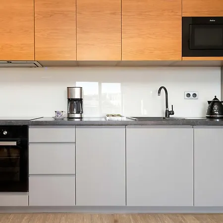 Bright Air Conditioned With Parking And By Renters Apartman *