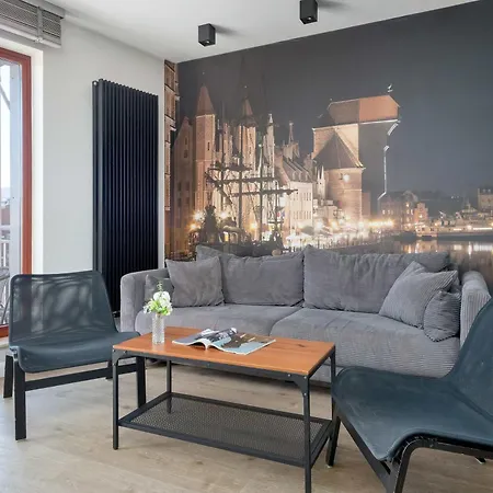 Bright Air Conditioned With Parking And By Renters Apartamento Gdansk
