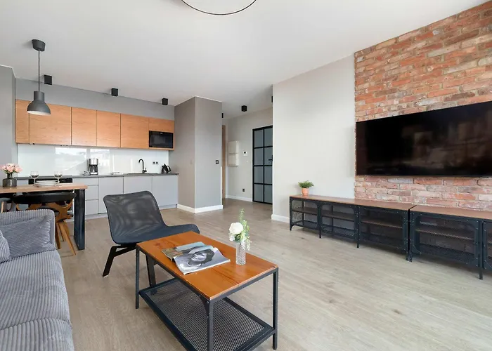 Bright Air Conditioned With Parking And By Renters Gdansk