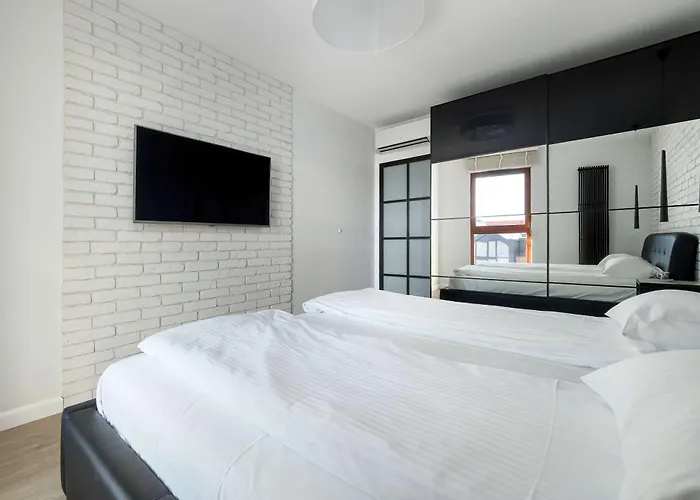 Bright Air Conditioned With Parking And By Renters グダニスク